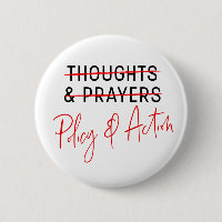 March for Our Lives Gun Control Anti-NRA  Button