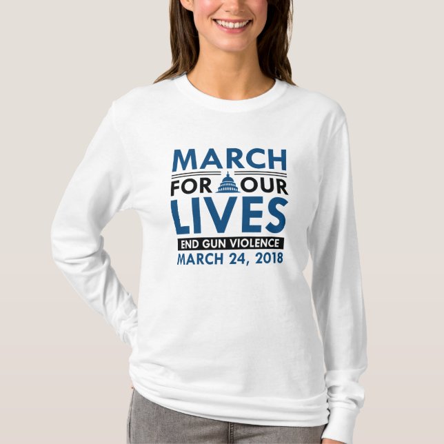 March For Our Lives T-Shirt (Front)