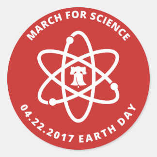 March for Science Philadelphia stickers