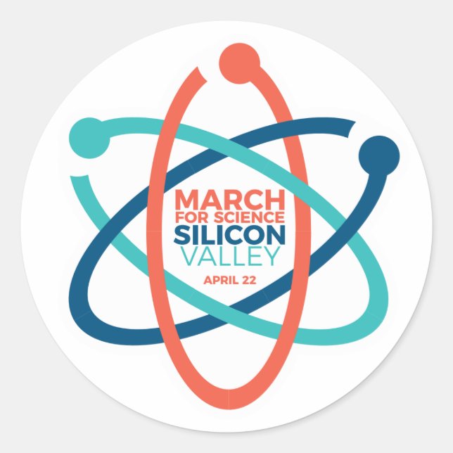 March for Science SV Sticker 2 (Front)