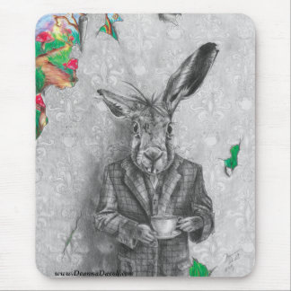 March Hare Mousepad Alice in Wonderland Mousepad