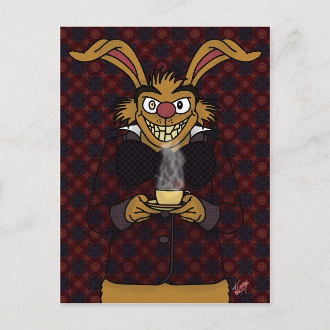 March Hare Postcard (Front)