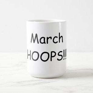 March HOOPS Basketball Fun 15 oz. Mug