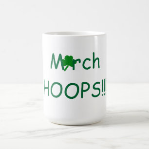 March HOOPS Basketball Humour 15 oz. Mug