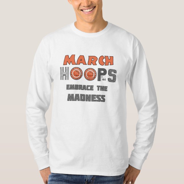 March Hoops	 T-Shirt (Front)
