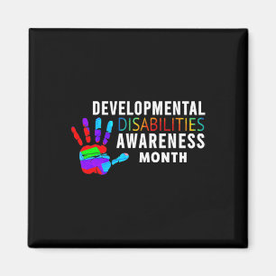 March Is National Developmental Disabilities Aware Magnet