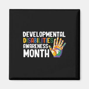 March Is National Developmental Disabilities Aware Magnet