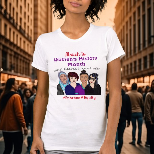 March is Women's History Month   T-Shirt (Creator Uploaded)