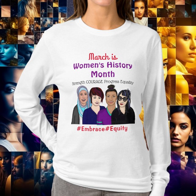 March is Women's History Month    T-Shirt (Creator Uploaded)
