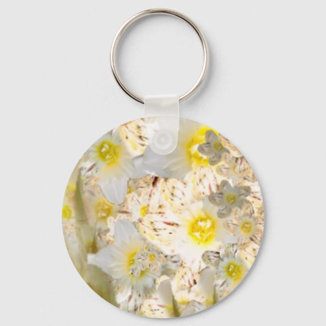 March: Jonquil Key Ring (Front)