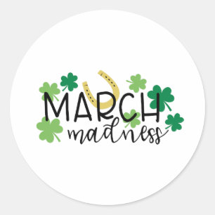 March Madness Classic Round Sticker
