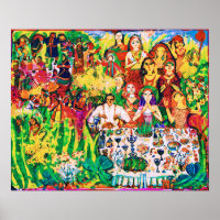 March Naive Folk Art Spring Celebration