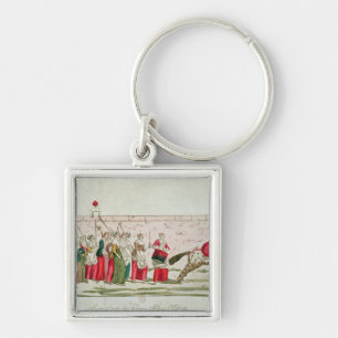 March of the Women on Versailles Key Ring