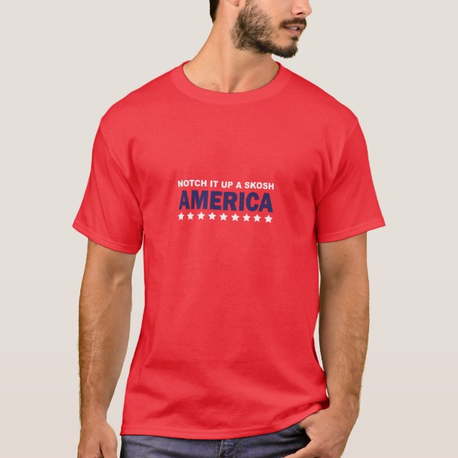 March to keep fear alive: Notch it up a skosh T-Shirt (Front)