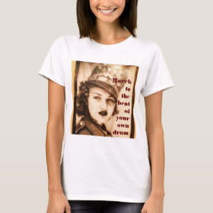 March to Your Own Drum Women's T-Shirt