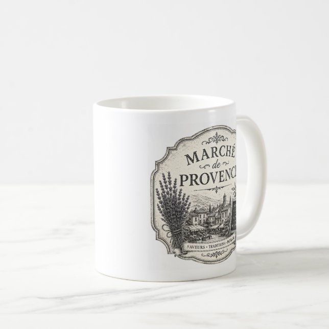 marché de provence mug  (Front Right)
