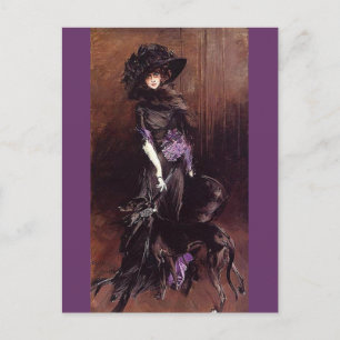 Marchesa Luisa Casati - Boldini Postcard