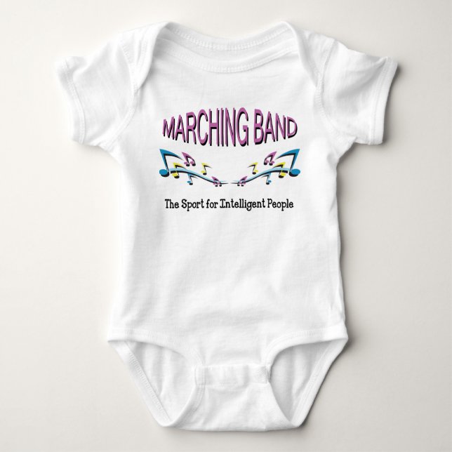 Marching Band Baby Bodysuit (Front)