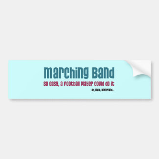Marching Band Bumper Sticker