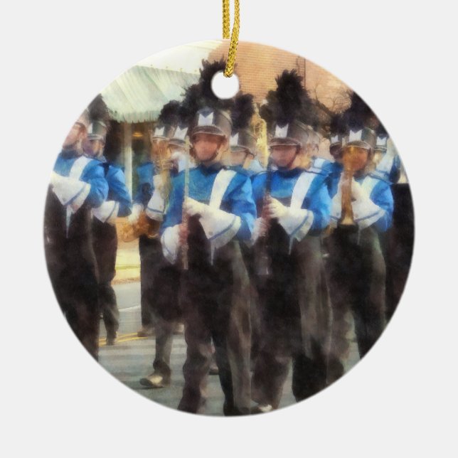 Marching Band Ceramic Tree Decoration (Front)