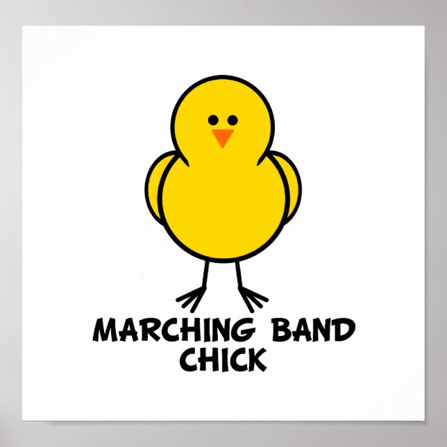 Marching Band Chick Poster (Front)