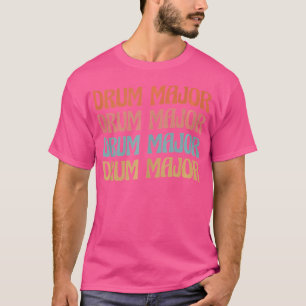 Marching Band Drum Major T-Shirt