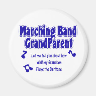 Marching Band Grandparent/ Baritone Magnet