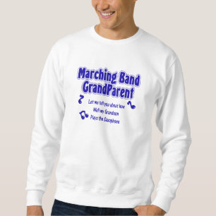 Marching Band Grandparent/ Saxophone Sweatshirt
