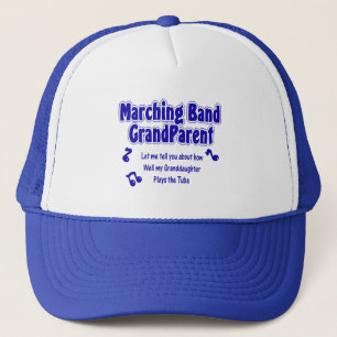 Marching Band Grandparent/ Tuba Trucker Hat