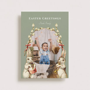 Marching Band Happy Easter Photo Card