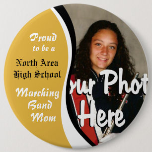 Marching Band Mum 6 Cm Round Badge