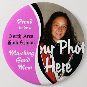 Marching Band Mum 6 Cm Round Badge