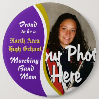 Marching Band Mum 6 Cm Round Badge