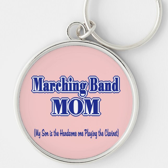 Marching Band Mum/ Clarinet Key Ring (Front)
