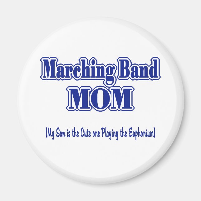 Marching Band Mum Magnet (Front)