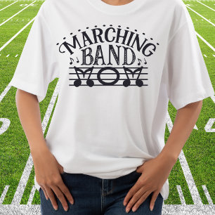 Marching Band Mum Notes Tshirt