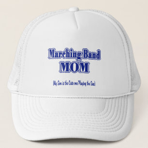 Marching Band Mum/ Saxophone Trucker Hat