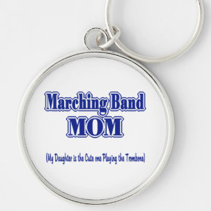 Marching Band Mum/ Trombone Key Ring