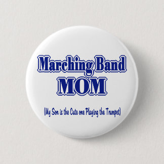 Marching Band Mum/ Trumpet 6 Cm Round Badge