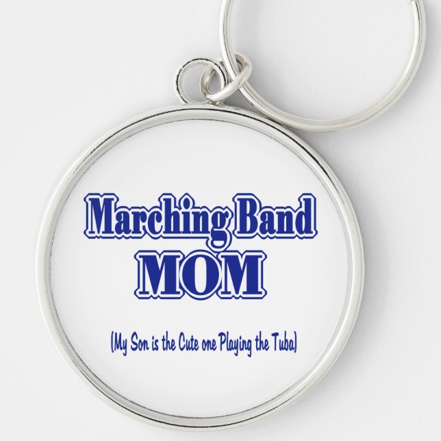 Marching Band Mum/ Tuba Key Ring (Front)