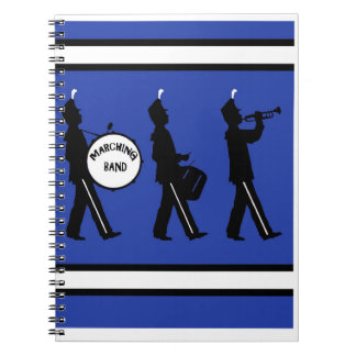 Marching Band notebook ,Copyright Karen J Williams