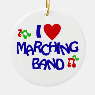 Marching Band Photo Ceramic Tree Decoration