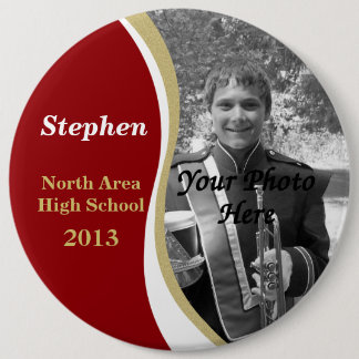 Marching Band Photo Red Gold 2013 6 Cm Round Badge