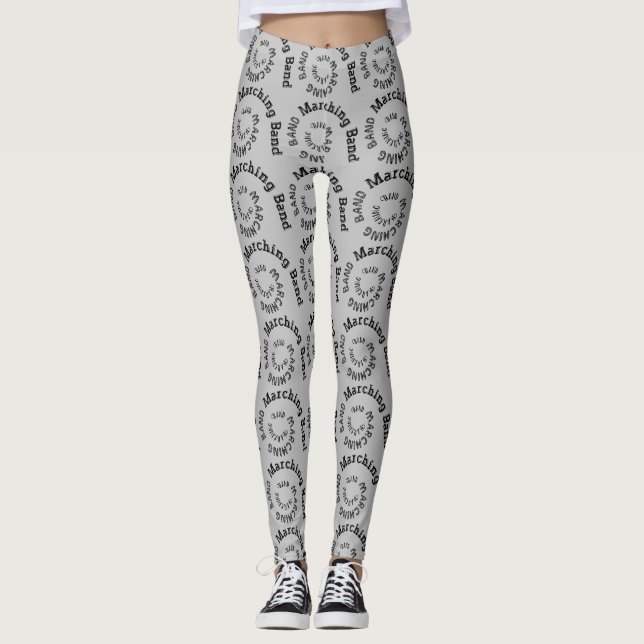 Marching Band Spiral Leggings (Front)