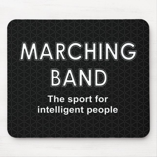 Marching Band Sport Mouse Pad (Front)