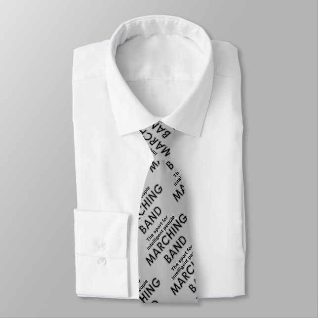 Marching Band Sport  Tie (Tied)