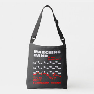 Marching Band Stand Out Crossbody Bag