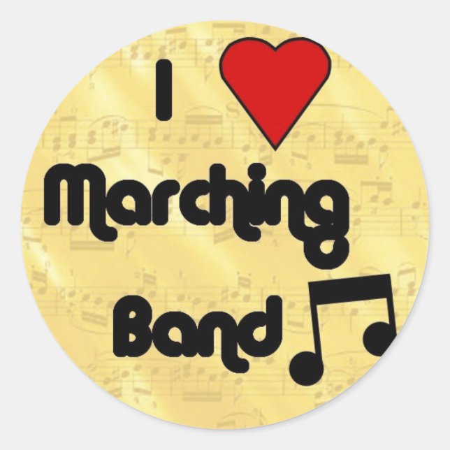 Marching Band Sticker (Front)