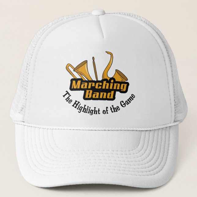 Marching Band Trucker Hat (Front)