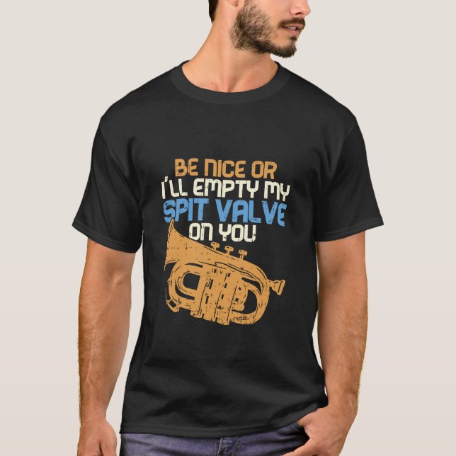 Marching Band Trumpets T-Shirt (Front)